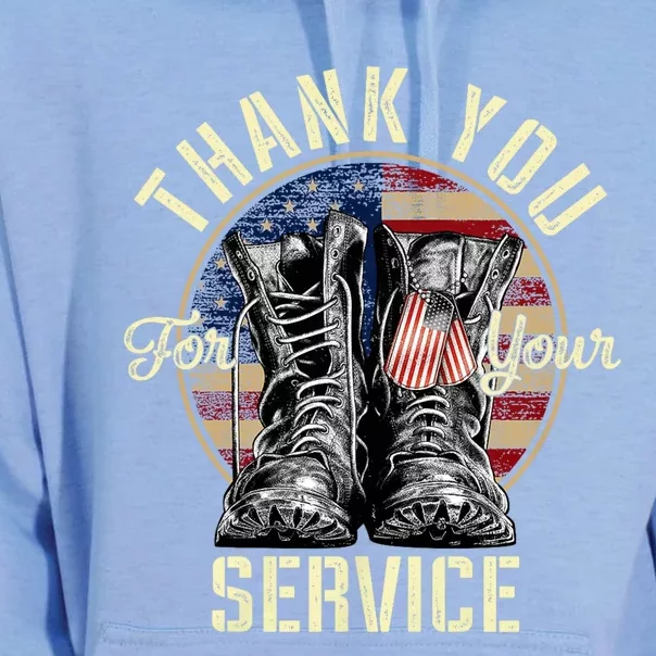 Thank You Veterans For Your Service Veterans Day Unisex Surf Hoodie