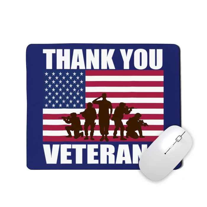 Thank You Veterans Day, Day Memorial Mousepad