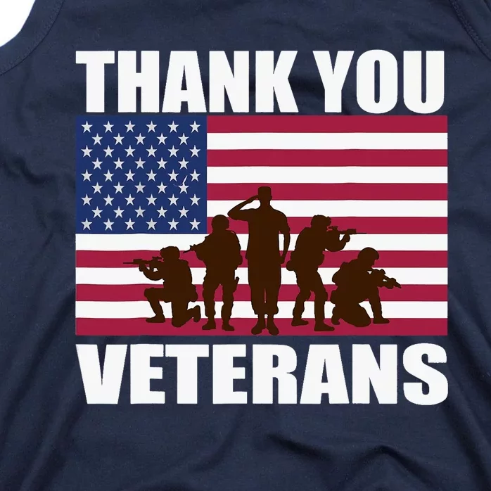 Thank You Veterans Day, Day Memorial Tank Top