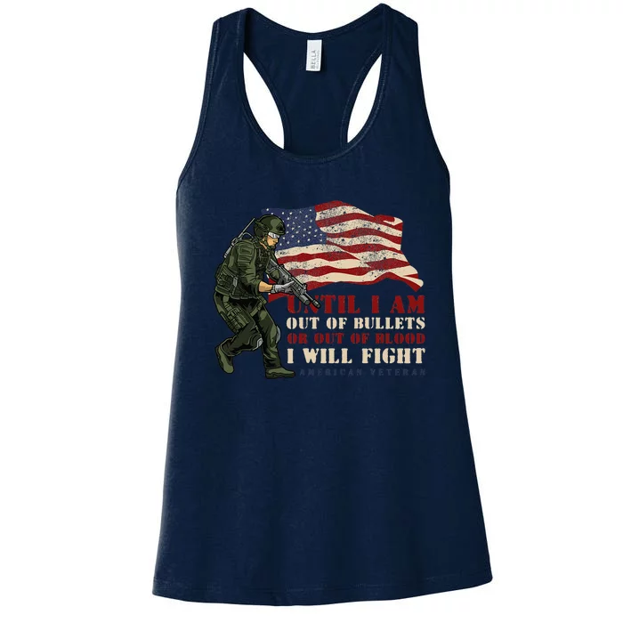 Thank You Veterans Day Day Memorial Women's Racerback Tank