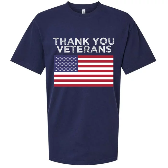 Thank You Veterans For Veterans Day Gift Sueded Cloud Jersey T-Shirt