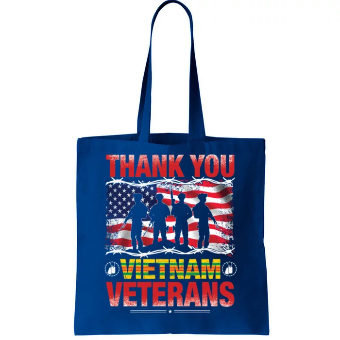 Thank You Vietnam Veterans Happy Veterans Day Proud Family Gift Tote Bag