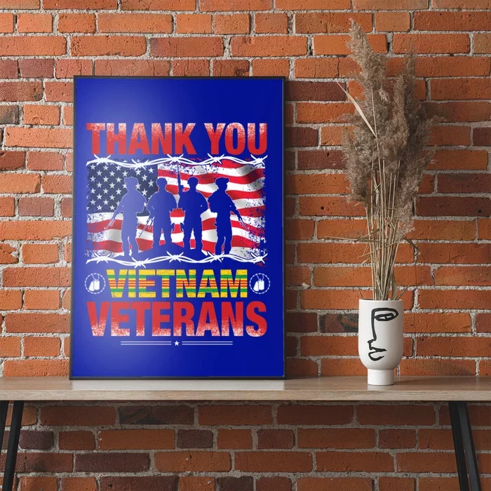 Thank You Vietnam Veterans Happy Veterans Day Proud Family Gift Poster