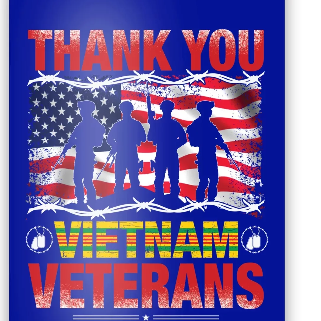 Thank You Vietnam Veterans Happy Veterans Day Proud Family Gift Poster