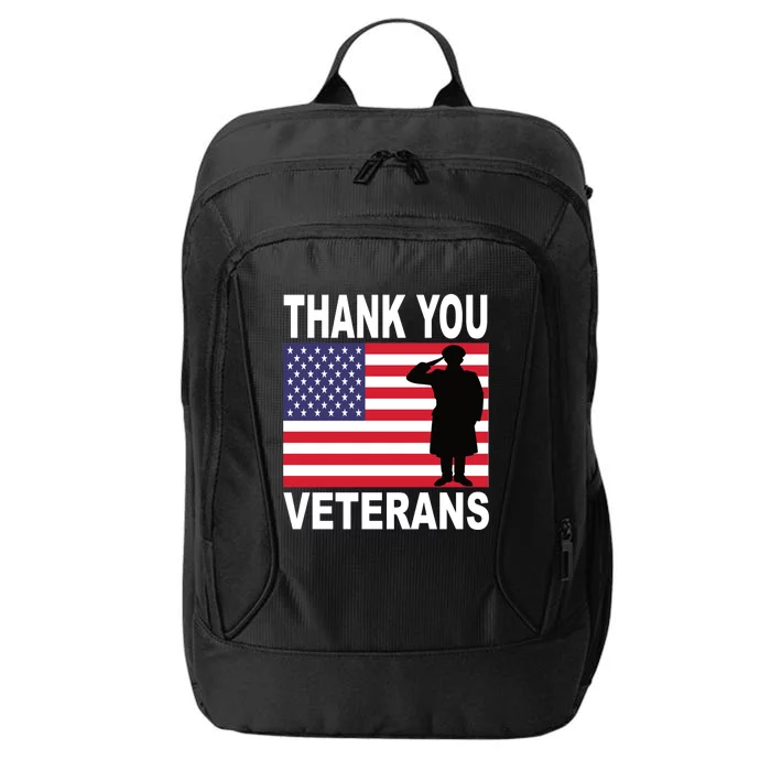 Thank You Veterans Gift Veterans Day Gift City Backpack