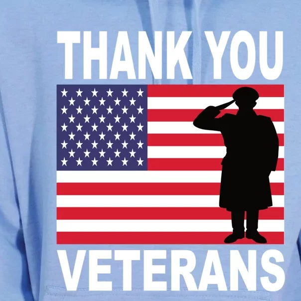 Thank You Veterans Gift Veterans Day Gift Unisex Surf Hoodie