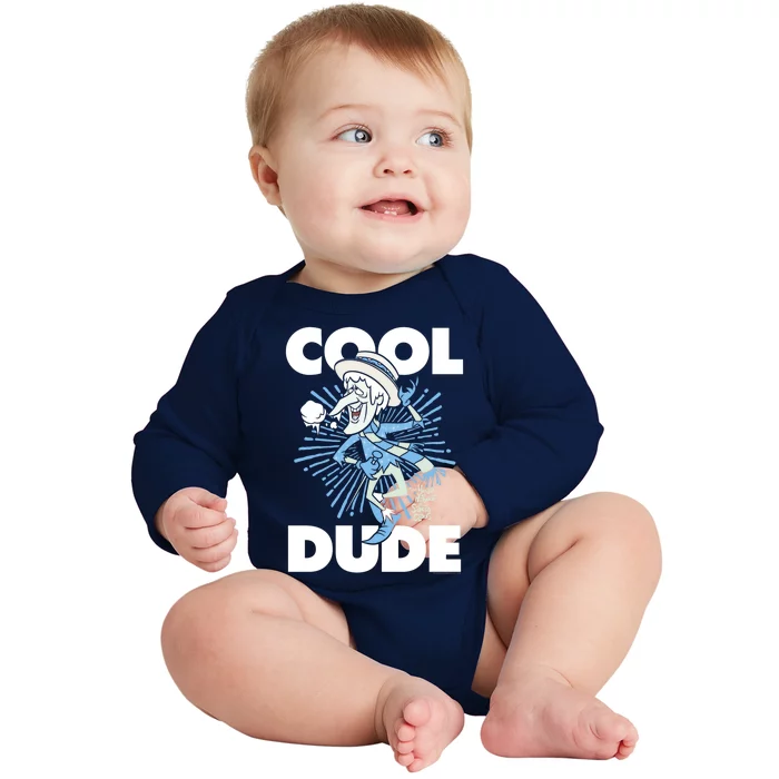 The Year Without A Santa Claus Cool Dude Gift Baby Long Sleeve Bodysuit