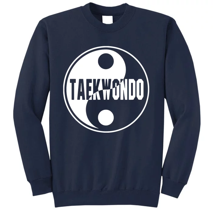 Taekwondo Yin Yang Tae Kwon Do Duality Tee Tall Sweatshirt