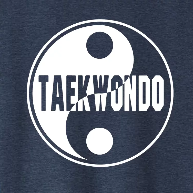 Taekwondo Yin Yang Tae Kwon Do Duality Tee Women's Crop Top Tee