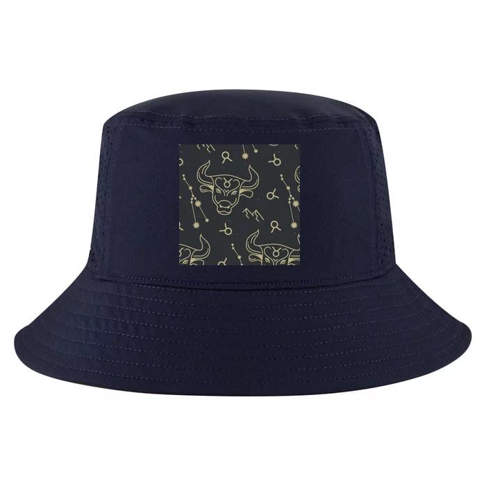 Taurus Zodiac Astrology Cool Comfort Performance Bucket Hat