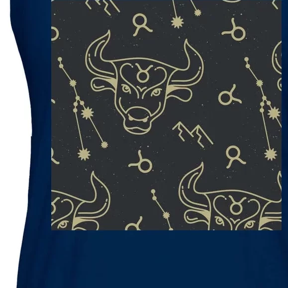 Taurus Zodiac Astrology Ladies Essential Flowy Tank