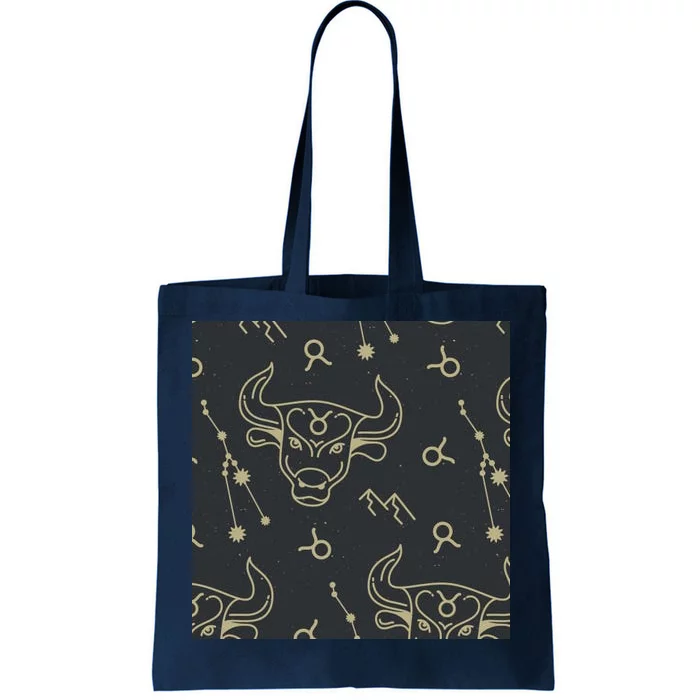 Taurus Zodiac Astrology Tote Bag