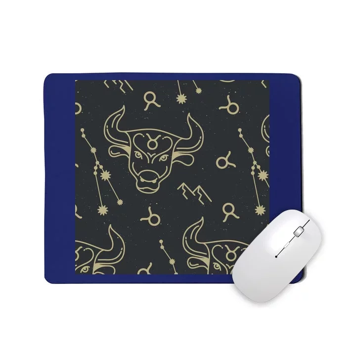 Taurus Zodiac Astrology Mousepad