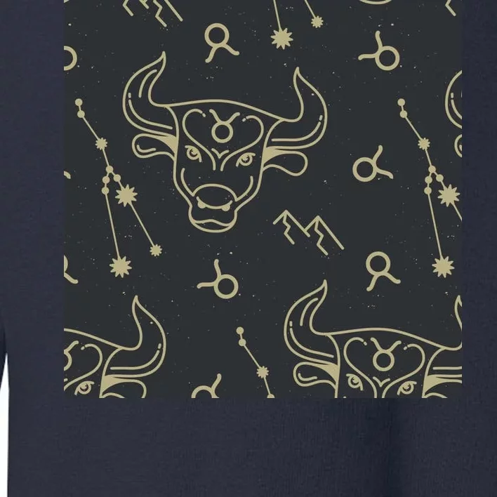 Taurus Zodiac Astrology Toddler Sweatshirt