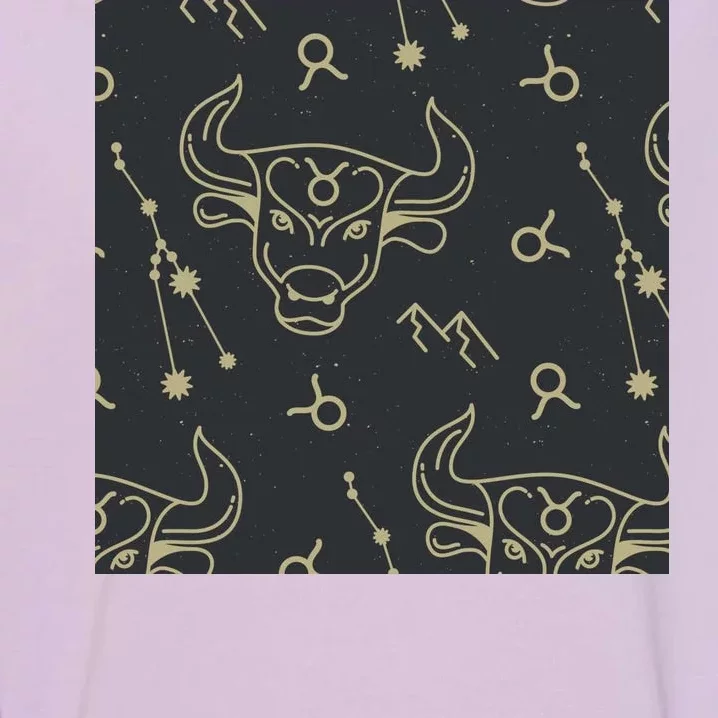 Taurus Zodiac Astrology Garment-Dyed Sweatshirt