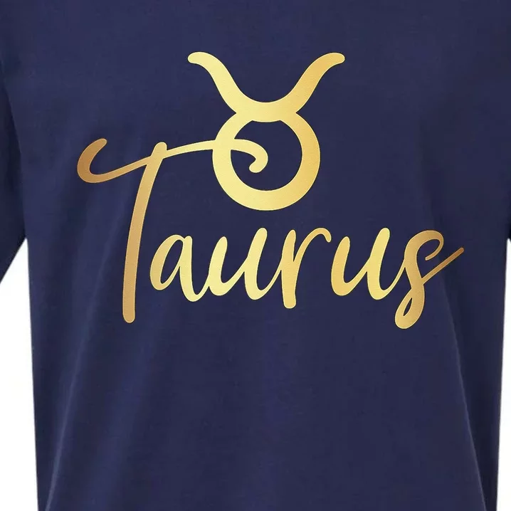 Taurus Zodiac Birthday Sueded Cloud Jersey T-Shirt