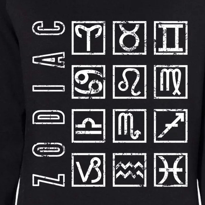 The Zodiac Horoscope Gift Womens California Wash Sweatshirt