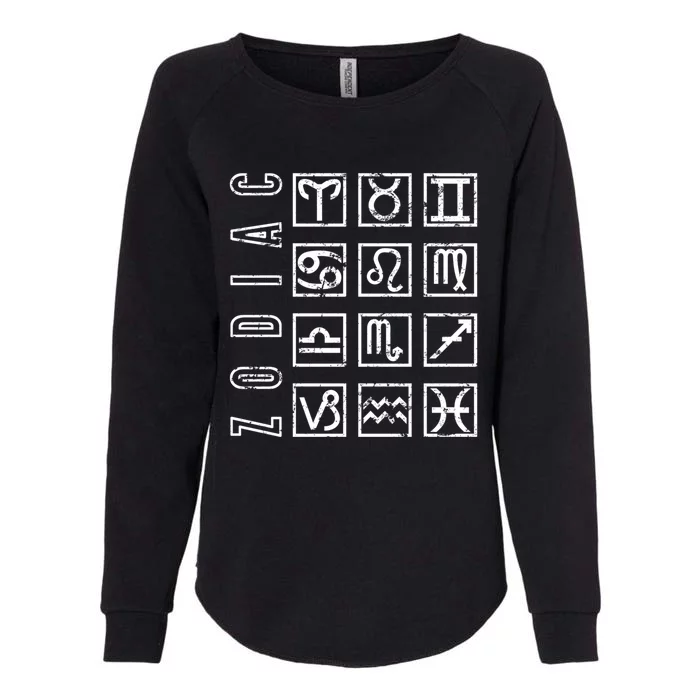 The Zodiac Horoscope Gift Womens California Wash Sweatshirt