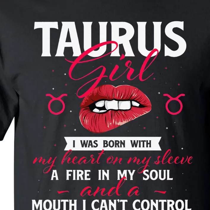 Taurus Zodiac Sign Astrology Astrologer Horoscope Tall T-Shirt