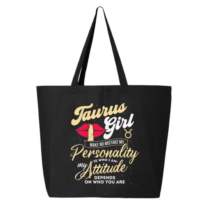 Taurus Zodiac Sign Horoscope Astrology Astrologer 25L Jumbo Tote