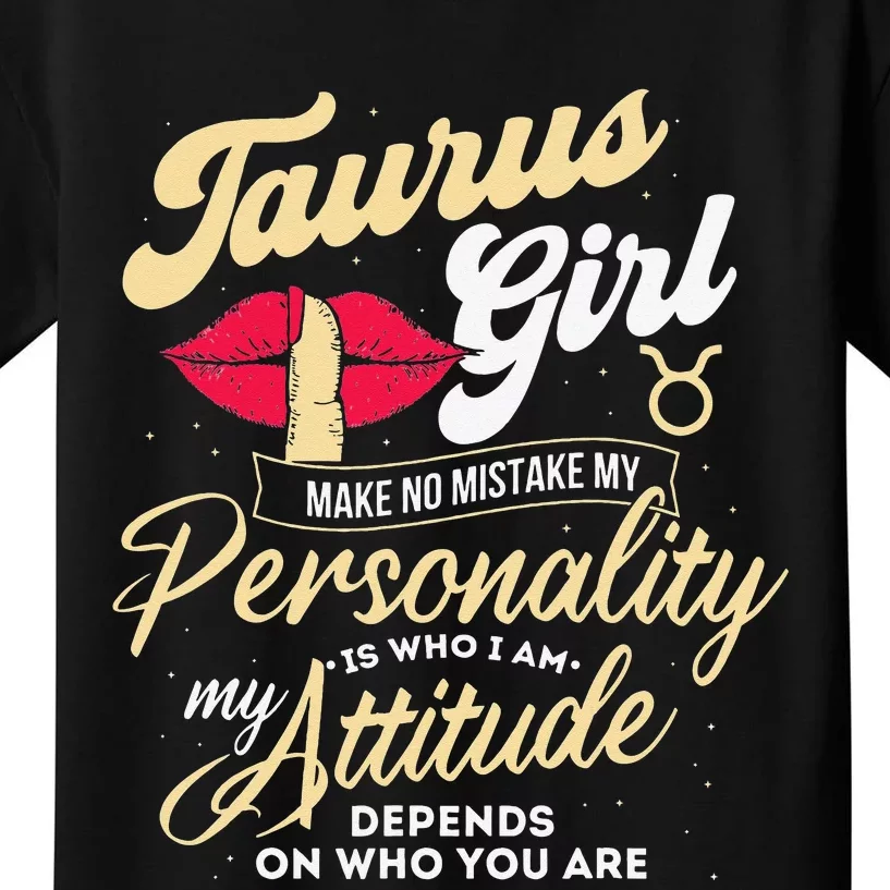 Taurus Zodiac Sign Horoscope Astrology Astrologer Kids T-Shirt