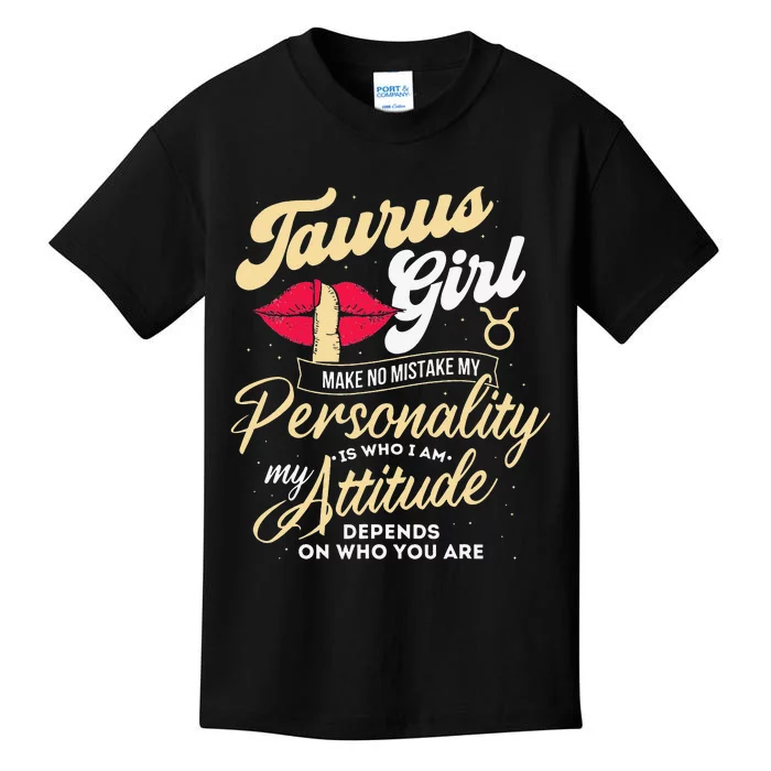 Taurus Zodiac Sign Horoscope Astrology Astrologer Kids T-Shirt