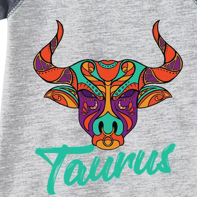 Taurus Zodiac Sign Astrology Astrologer Horoscope Infant Baby Jersey Bodysuit