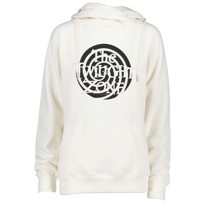 Twilight Zone Spiral Womens Funnel Neck Pullover Hood