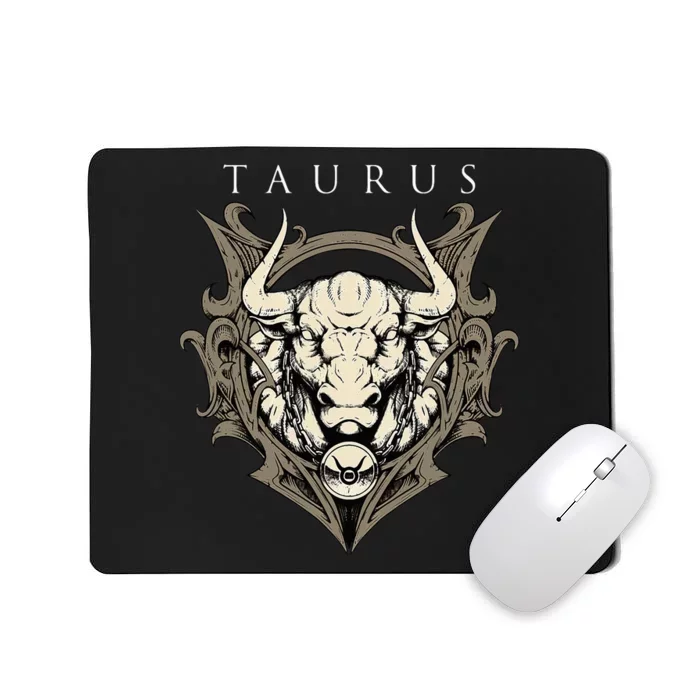 Taurus Zodiac Sign Birthday April To May Mousepad