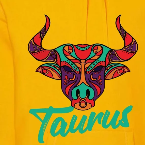 Taurus Zodiac Sign Astrology Astrologer Horoscope Premium Hoodie