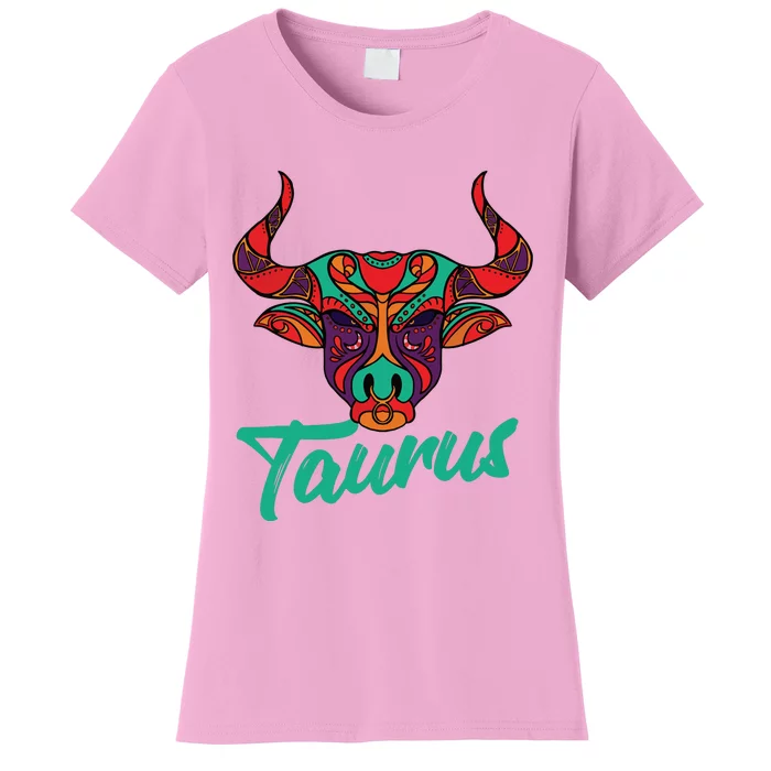 Taurus Zodiac Sign Astrology Astrologer Horoscope Women's T-Shirt