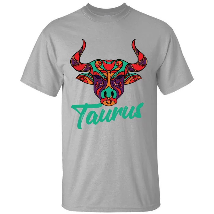 Taurus Zodiac Sign Astrology Astrologer Horoscope Tall T-Shirt