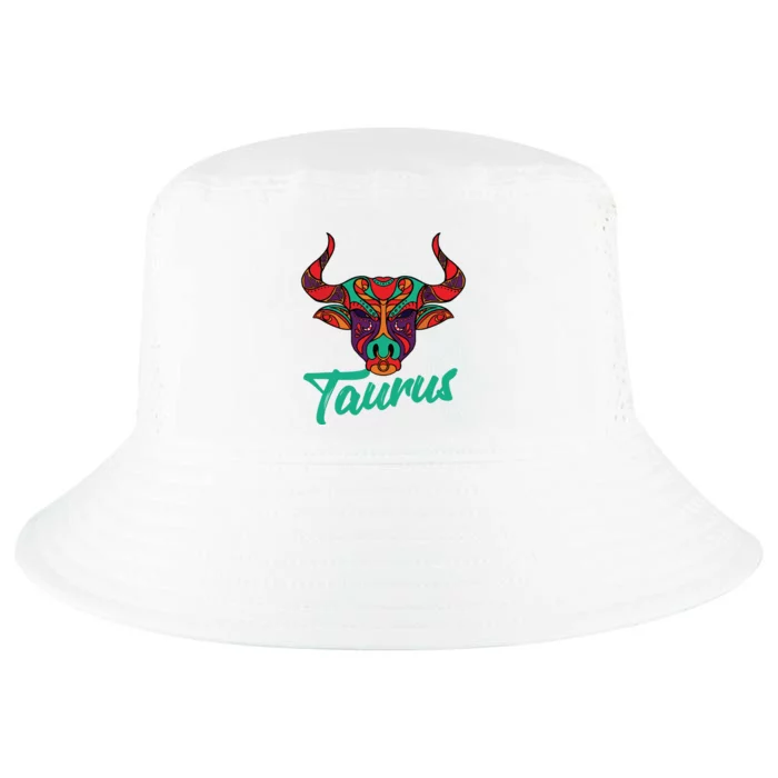 Taurus Zodiac Sign Astrology Astrologer Horoscope Cool Comfort Performance Bucket Hat