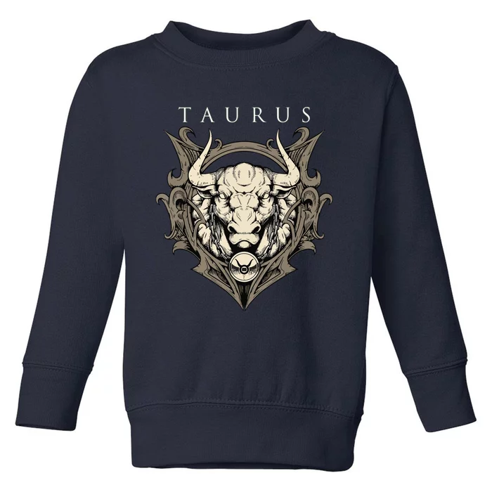 Taurus Zodiac Sign Birthday April To May Toddler Sweatshirt