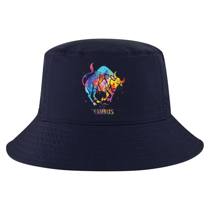 Taurus Zodiac Sign Cool Comfort Performance Bucket Hat