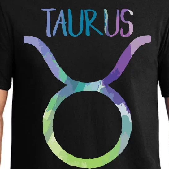 Taurus Zodiac Symbol Astrology Bull Earth Sign Pajama Set