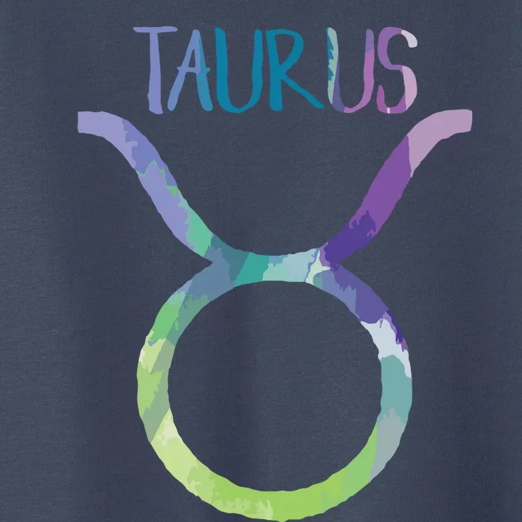 Taurus Zodiac Symbol Astrology Bull Earth Sign Toddler T-Shirt