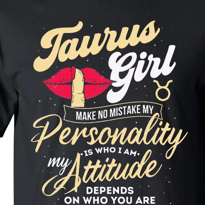 Taurus Zodiac Sign Horoscope Astrology Astrologer Tall T-Shirt