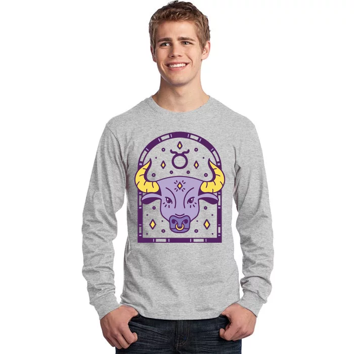 Taurus Zodiac Sign Astrology Tall Long Sleeve T-Shirt