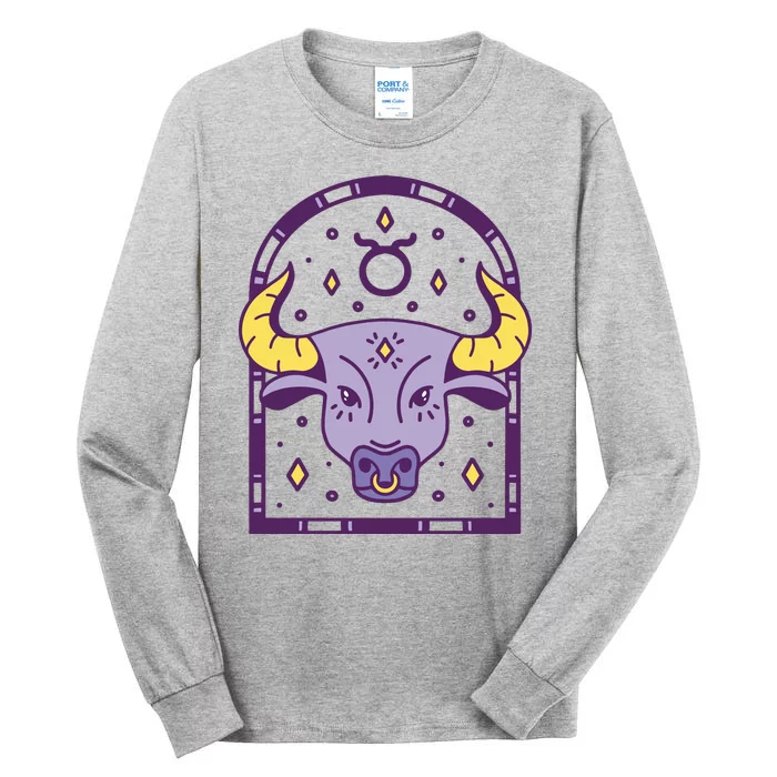 Taurus Zodiac Sign Astrology Tall Long Sleeve T-Shirt