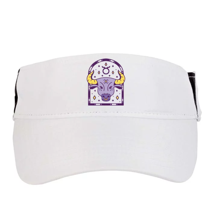 Taurus Zodiac Sign Astrology Adult Drive Performance Visor