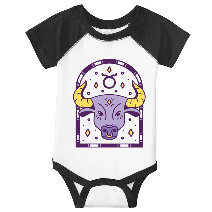 Taurus Zodiac Sign Astrology Infant Baby Jersey Bodysuit