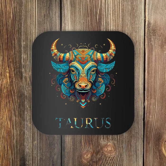 Taurus Zodiac Star Sign Personality Coaster