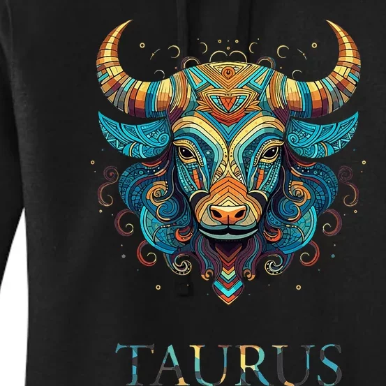 Taurus Zodiac Star Sign Personality Women's Pullover Hoodie