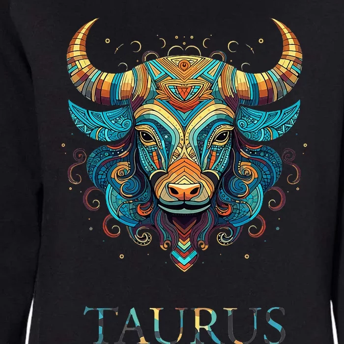 Taurus Zodiac Star Sign Personality Womens California Wash Sweatshirt