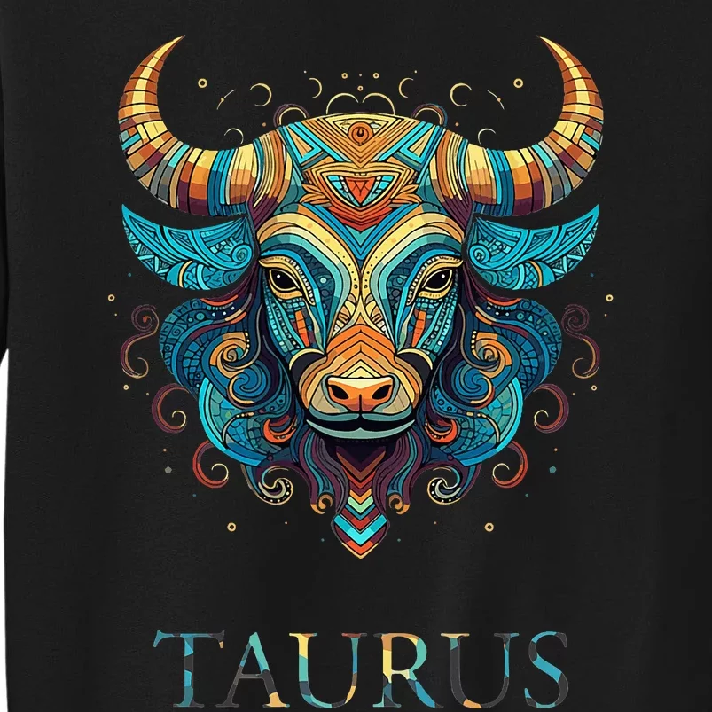 Taurus Zodiac Star Sign Personality Tall Sweatshirt