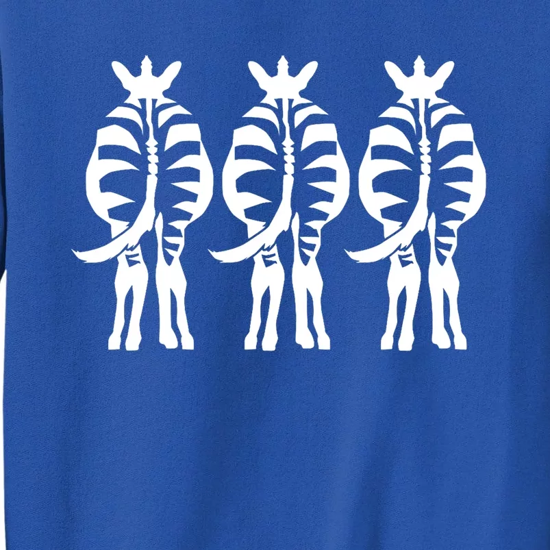 Three Zebras Sweatshirt