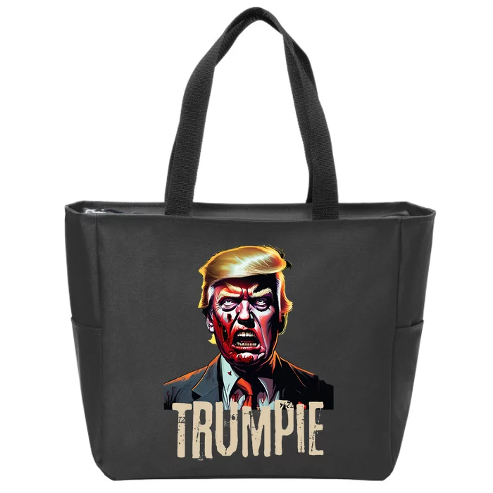 Trumpie Zombie Trump Zip Tote Bag