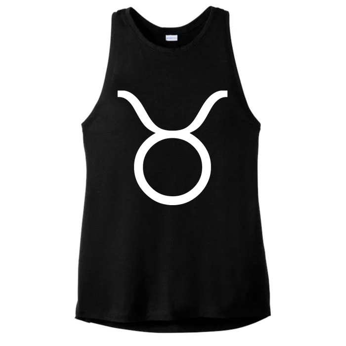 Taurus Zodiac Ladies Tri-Blend Wicking Tank