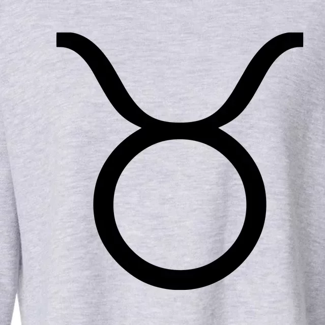 Taurus Zodiac Cropped Pullover Crew